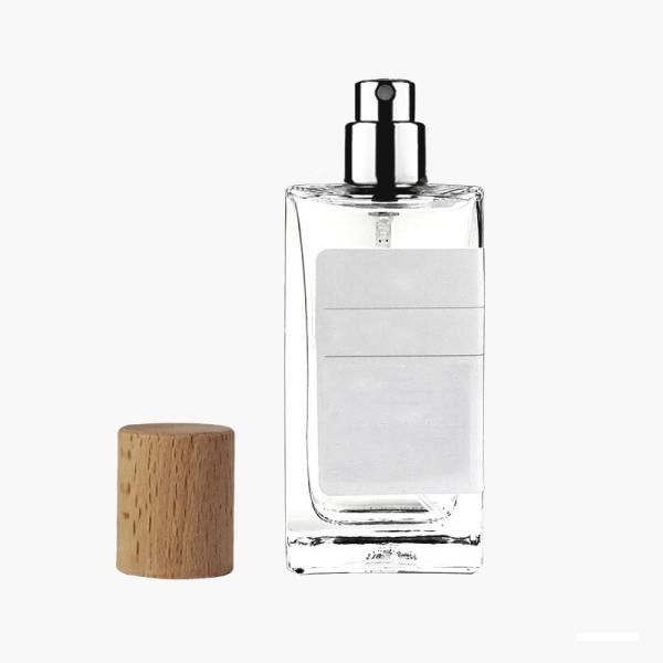 Buy cheap 30ml 50ml Fancy Perfume Glass Bottle 1oz French Square Perfume Mouth Spray Bottle from wholesalers
