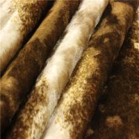 Buy cheap Fashion Polyester Plush Fabric 100% Polyester 3D Short Hair Italy Velboa product