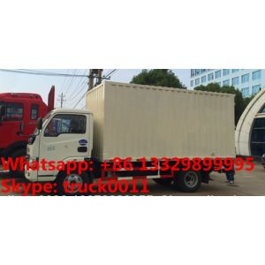 Buy cheap dongfeng 5 ton van truck with cooling unit for sale, high quality CLW brand 3tons-5tons refrigerator truck for sale from wholesalers