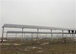 5kw Greenhouse Solar System Ground Mount 10-60° Tilt Angle Thickness 2.0mm/2.5mm
