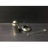 Buy cheap 30ml Glass Essential Oil Bottles Dopper Bottles Cylindrical Skincare Packaging OEM from wholesalers