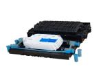 mechanical sealing outdoor fiber optic enclosure ABS PP 4 trays