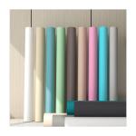 Textured Vinyl Wallpapers Solid Color 3D Wallpaper Peel Off Stickers for Home
