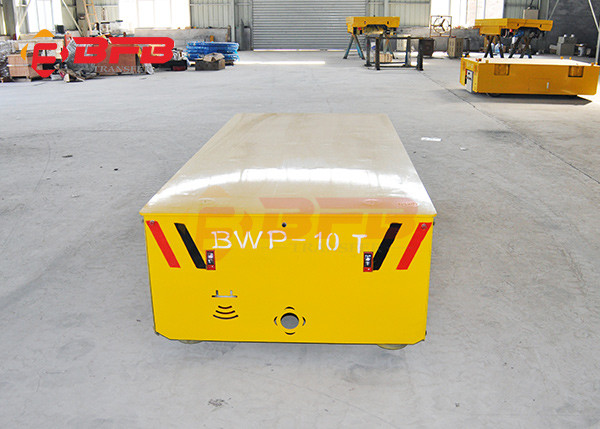 Battery Operated Transport Carts 10 Tons Capacity With Remote Control