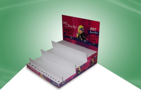 Buy cheap Full Color Printed Cardboard Countertop Displays for Cosmetic Pop from wholesalers