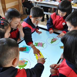 Wholesale Interactive Touch Screen Coffee Table Children Play Game For School from china suppliers