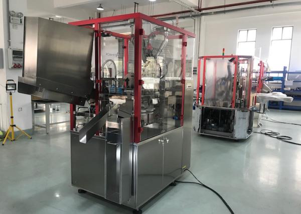 Personal Care Tube Filling And Sealing Machine Food Pharmacy Chemical 80 Pieces