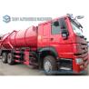 Buy cheap 18000 L HOWO Sewer Flushing Truck 336hp Vacuum Suction Sewage Truck from wholesalers