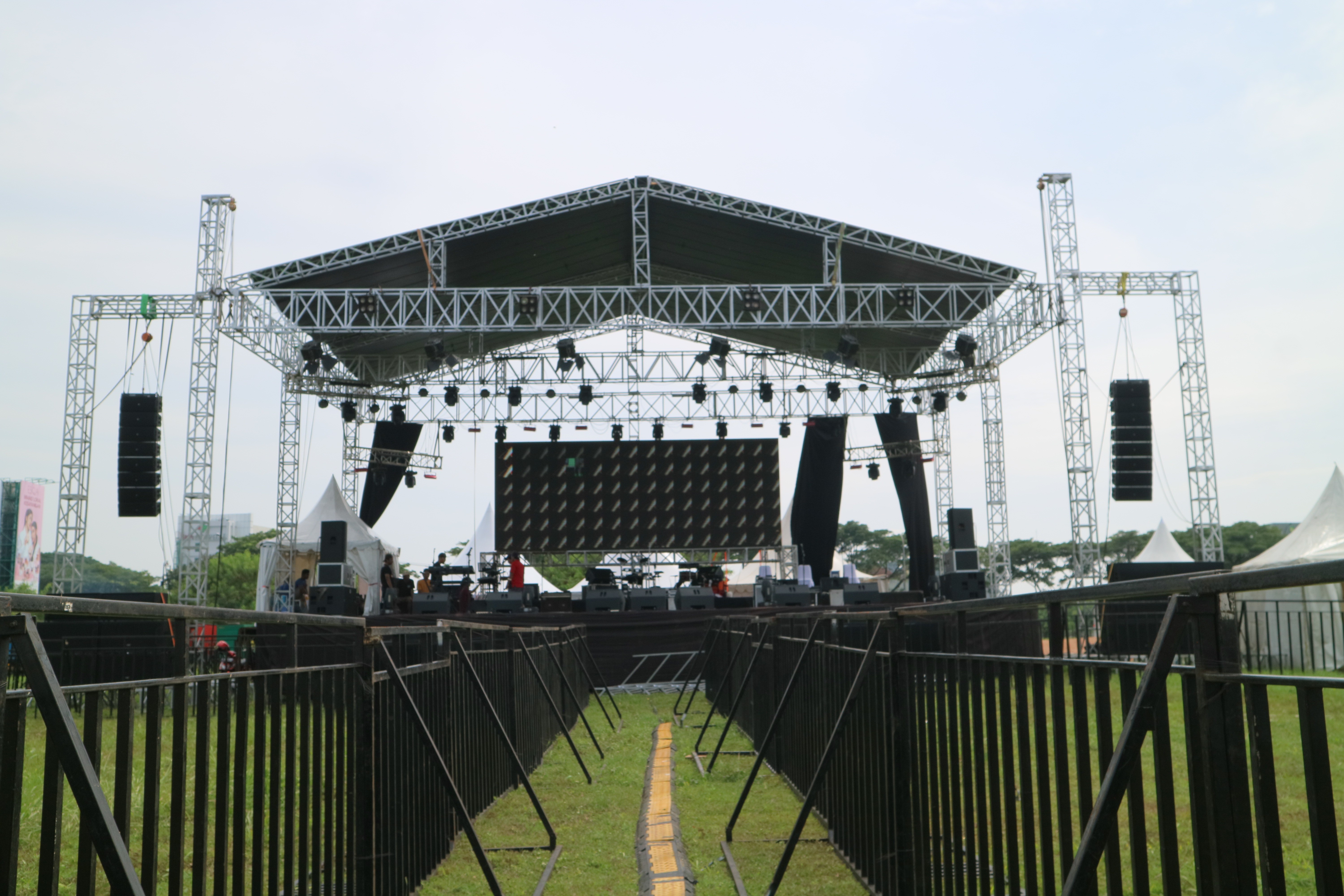 ARE AUDIO passive dual 10 inch premium outdoor line array speaker sound systems for camping