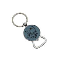 Buy cheap Laser Logo 65mm Bottle Opener Key Holder Souvenir 4mm Thickness Key Chain product