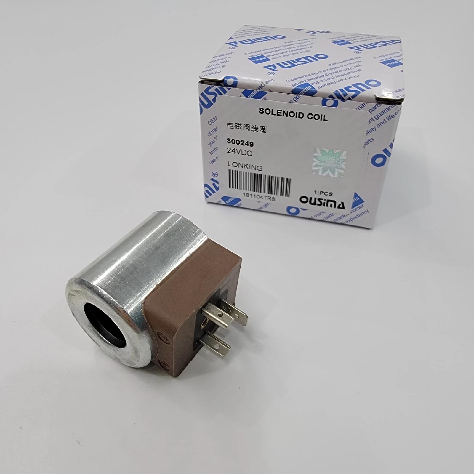 LONGKING Solenoid Valve Coil , 300249 solenoid coil 24vdc