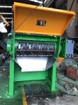 Hydraulic Pushing PET Fibers Single Shaft Shredder Machine