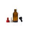 Buy cheap Colorful Glass Dropper Bottles , 1 oz 2 oz 4 oz Boston Round Dropper Bottles from wholesalers