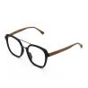 Buy cheap New Fashionable Woodgrain Glasses Unisex Full Rim Acetate Glasses Frame MR 6107 from wholesalers