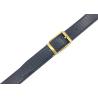 Buy cheap Custom Logo Men 3.3mm Cow Leather Dress Belt With Pin Buckle from wholesalers