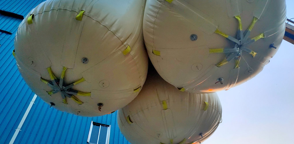 Heavy Duty Inflatable Air Bags Industrial Boat Lifting Airbags for Underwater Operations