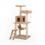 Weight 10kg Cat Climbing Tower Neutral Color Tone Multi-Platform 50kg Load