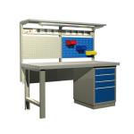 Assembly Line Flexible Lean Pipe 1530*750mm ESD Table