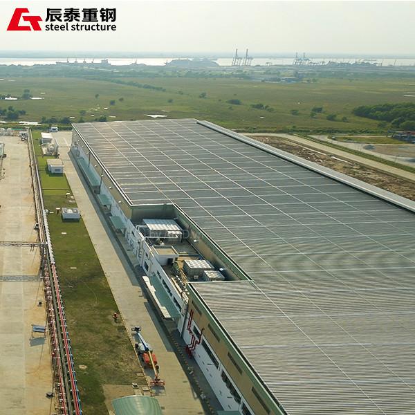 Buy cheap Wide Span Prefab Steel Frame Buildings , Metal Warehouse Construction Weatherproof from wholesalers