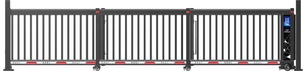 Buy cheap Wholesales Automatic Shrinkage Gate AK901 DC24V Motor Speed Adjustable Anti Collision Emergency Stop from wholesalers