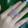 Buy cheap Silver Charm Crystal CZ Ring For Women Fashion Wedding Engagement Ring Fashion Jewelry Party Finger Ring ColJewelry Gift from wholesalers