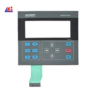 Wholesale Transparent Window Flat LED Membrane Switch Keyboard from china suppliers