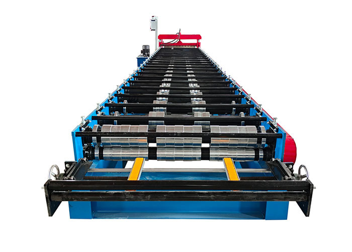 0.2-0.8mm PPGL Metal Roofing Sheet Roll Forming Machine Customized Color