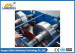 14-16 Rollers Rain Gutter Making Machine Color Steel Coil Material Speed 8-12m