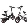 Buy cheap Multifunctional Portable Electric Bike , Black / Red One Second Folding Bicycle from wholesalers
