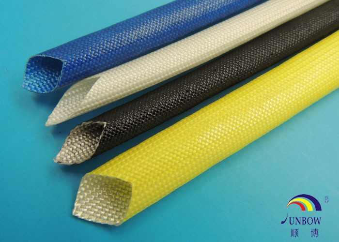 1.5KV F Class 155C Motor Use Acrylic Resin Coated Fiberglass Sleeving for Carton Brush