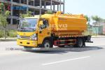 Buy cheap Dongfeng Italy High Pressure Plunger Pump Vacuum Sewer Jetting Truck 11cbm 4X2 from wholesalers