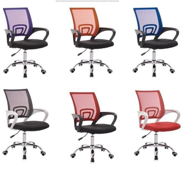 Staff Chair Black Bow Lift Mesh Swivel Office Chair for Comfort and Breathable