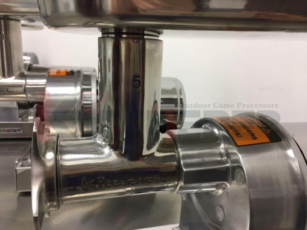 Buy cheap Durable Stainless Steel Electric Meat Grinder Air Cooled Motor w / 3 Sausage Stuffer from wholesalers