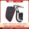 Buy cheap Shock Resistant BMW Leather Car Key Case With Embossed Logo from wholesalers