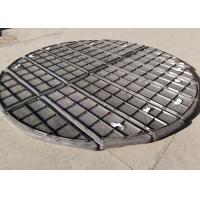 Buy cheap Round Stainless Steel Mesh Pad Demister 1400mm 3 Sections product