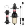 Buy cheap SAVA Bike And Cycle Accessories , Alloy Bicycle Wheel Hub front 100mm / rear 130mm from wholesalers