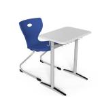 Modern Metal Classroom Furniture Desk School Table And Chair Steel Child Study