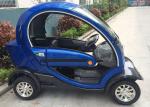 Energy Saving Mini Electric Car 60V1000W 45Ah Lead - Acid Battery 50-60km Travel