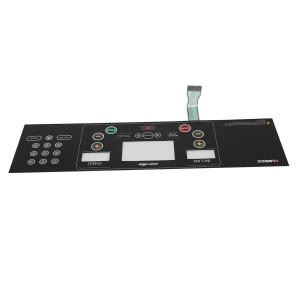 Wholesale One Key Flexible Membrane Switch Control Panel With LED Light / Silk Screen Print from china suppliers