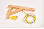 Japanese style dining room bedroom Bed Bedside plug in wall light (WH-OR-05)