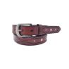 Buy cheap 1 1/8" (23 Mm) Vintage Cowhide Metal Circle Studded Leather Belt For Women from wholesalers