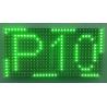 Buy cheap P10 Single Green Led Display Module DIP Outdoor Waterproof 32*16 Matrix 1/4 Scan from wholesalers