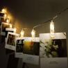 Buy cheap 2M/5M/10M USB LED Light String Outdoor Garland for Photo Clip Decor Fairy/String Lights Chain Battery Christmas Copper W from wholesalers