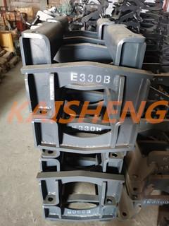 Q235 Excavator Track Parts , HRC37 Bulldozer Undercarriage Track Guards For