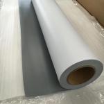 Eco-Sovlent Satin Grey Back PET Film 350mic/450GSM for X Banner / display/ Roll