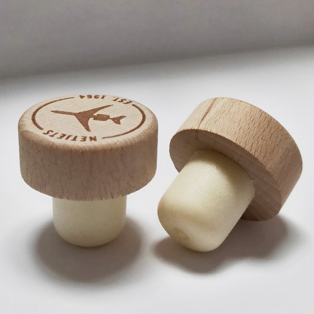 Wine Bottle Stopper Wooden stopper for wine bottle Natural Wooden Cork Stopper