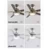 Buy cheap 220V Home Ceiling Fans 52 Inch Five Metal Blade Ceiling Fan With Light from wholesalers