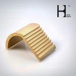 Shining Polishing 57% Cu Skidproof Brass Stair Nosing For Flooring Safety