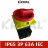 Buy cheap 230-440V 63A 3 Pole Isolator Switch IP65 IEC Standard Waterproof from wholesalers