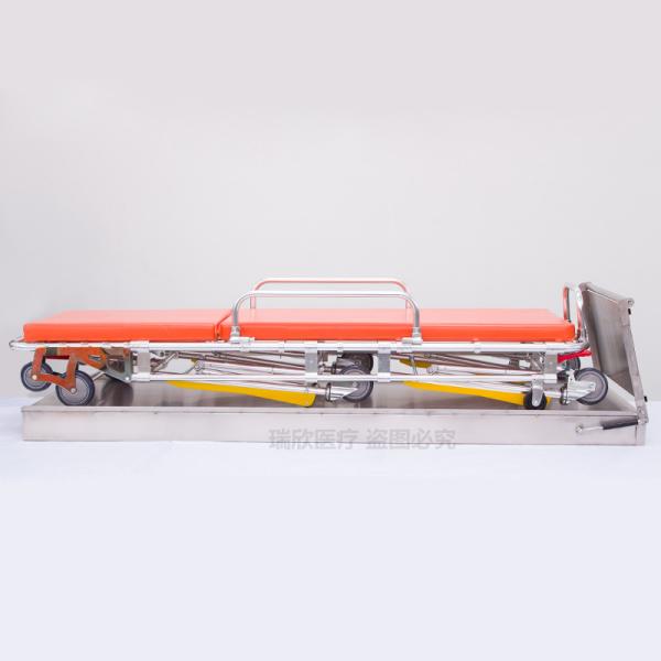 Buy cheap CE Approved Folding Ambulance Stretcher Gurney Platform for Emergency Transport from wholesalers